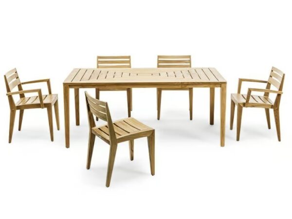 Gartenstuhl aus Teakholz mit Armlehnen | Ethimo | Ribot - Image 10