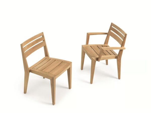 Gartenstuhl aus Teakholz mit Armlehnen | Ethimo | Ribot - Image 14