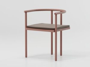 Stuhl aus Aluminium mit Armlehnen | Kettal | Ringer