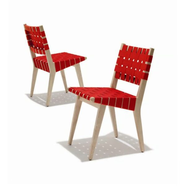 Stuhl aus Baumwolle | Knoll | Risom - Image 3