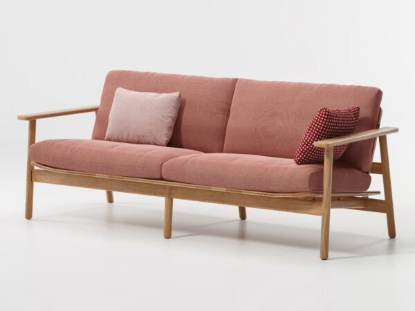 Gepolstertes Gartensofa aus Holz | Kettal | Riva - Image 2