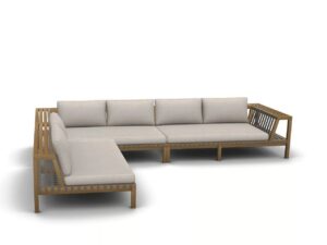 Garten Ecksofa aus Teakholz | RODA | Network