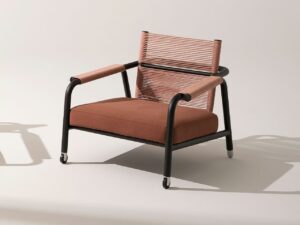 Gartensessel aus Stoff mit Armlehnen | RODA | Astra