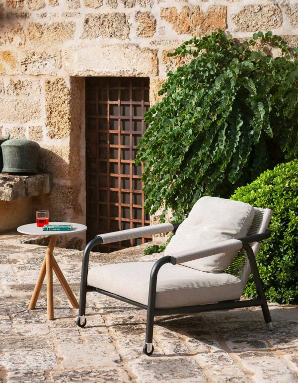 Gartensessel aus Stoff mit Armlehnen | RODA | Astra - Image 2