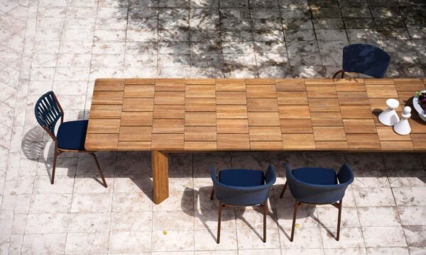 Ausziehbarer Gartentisch aus Teakholz | RODA | Brick - Image 4