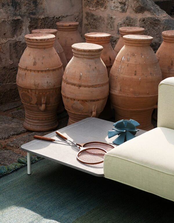 Gartensofa aus Stoff mit Récamiere | RODA | Estendo - Image 5