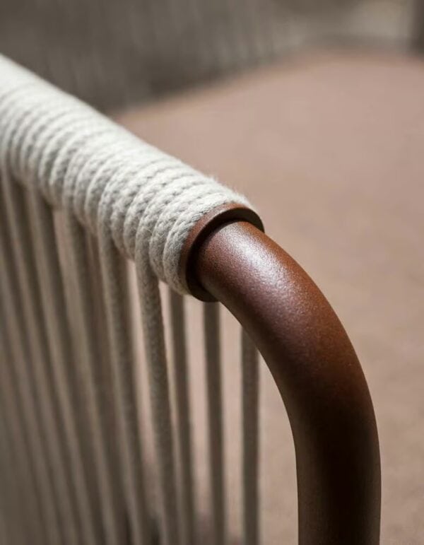 Mit Kufengestell Gartenstuhl aus Seil | RODA | Harp - Image 11