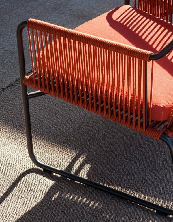 Lounge Gartensessel aus Seil mit Armlehnen | RODA | Harp - Image 11
