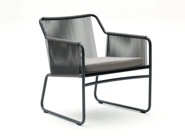 Lounge Gartensessel aus Seil mit Armlehnen | RODA | Harp