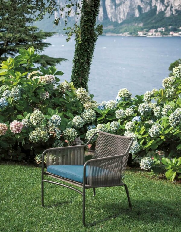 Lounge Gartensessel aus Seil mit Armlehnen | RODA | Harp - Image 9