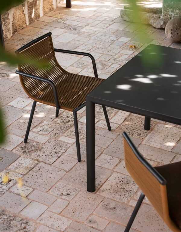 Gartenstuhl aus Seil mit Armlehnen | RODA | Laze - Image 6