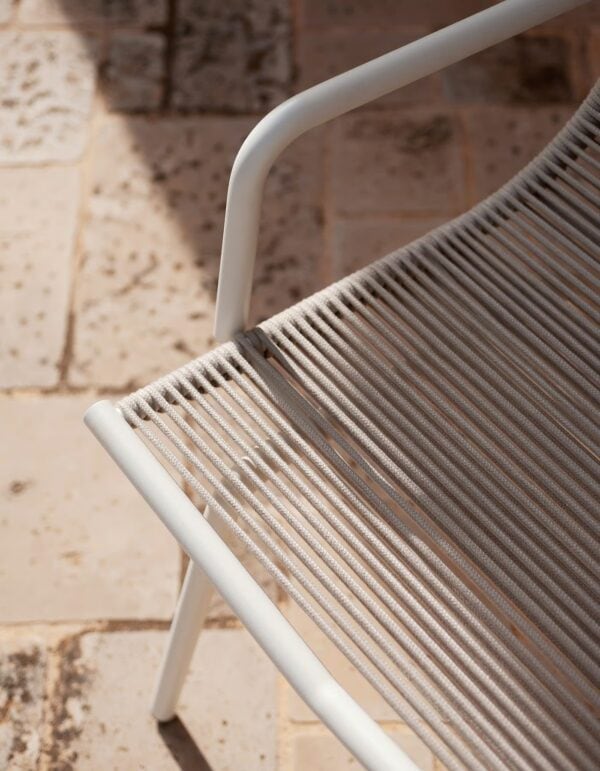 Gartenstuhl aus Seil mit Armlehnen | RODA | Laze - Image 13