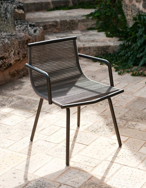 Gartenstuhl aus Seil mit Armlehnen | RODA | Laze - Image 7