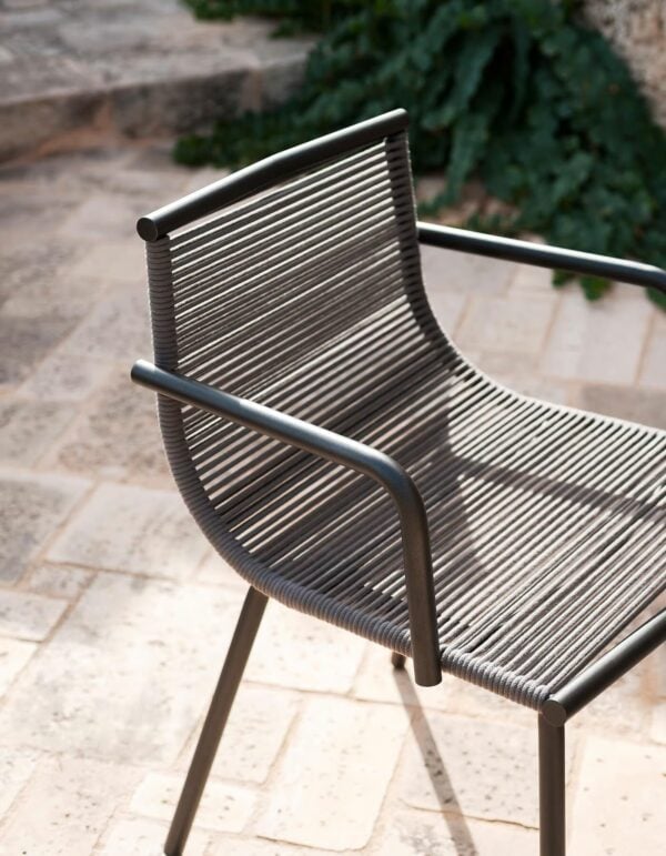 Gartenstuhl aus Seil mit Armlehnen | RODA | Laze - Image 10