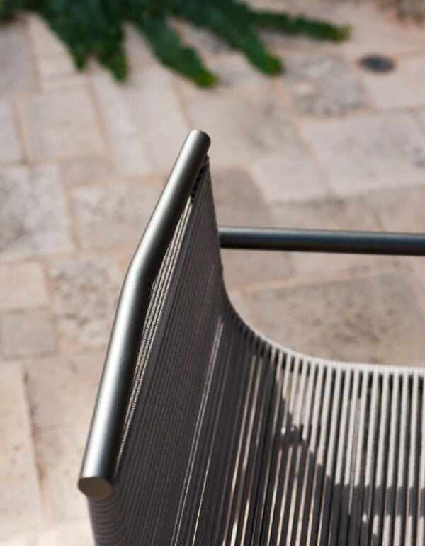 Gartenstuhl aus Seil mit Armlehnen | RODA | Laze - Image 11