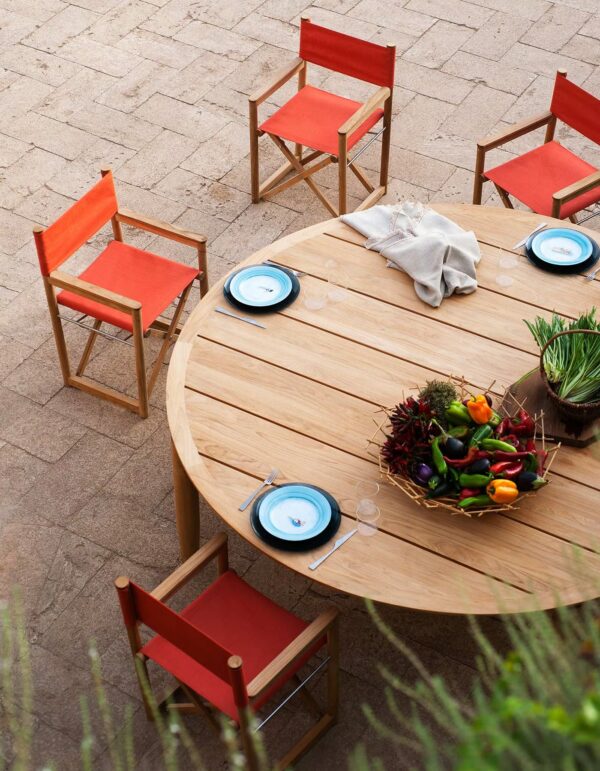 Runder Gartentisch aus Teakholz | RODA | Levante - Image 6