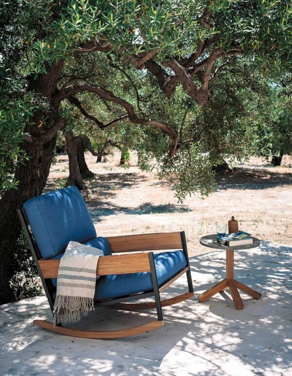 Schaukel- Gartensessel mit Armlehnen | RODA | Nap - Image 2