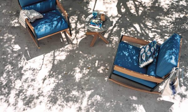 Schaukel- Gartensessel mit Armlehnen | RODA | Nap - Image 4