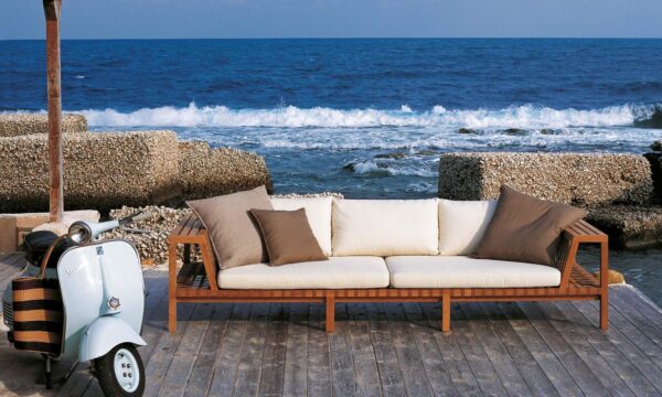 2-Sitzer Gartensofa aus Teakholz | RODA | Network - Image 3
