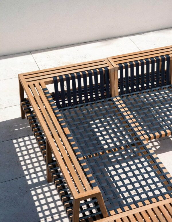 2-Sitzer Gartensofa aus Teakholz | RODA | Network - Image 4
