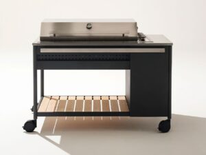 Outdoorküche aus Edelstahl mit Grill | RODA | Norma
