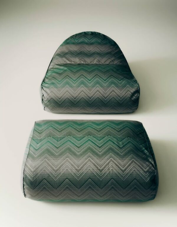 Rechteckiger Sitzpouf für den Außenbereich aus Stoff | RODA | Onda - Image 6
