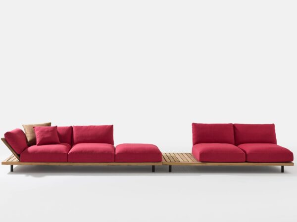 Garten Anbausofa aus Batyline® | RODA | Philia