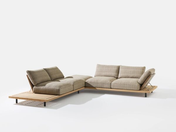 Garten Anbausofa aus Batyline® | RODA | Philia