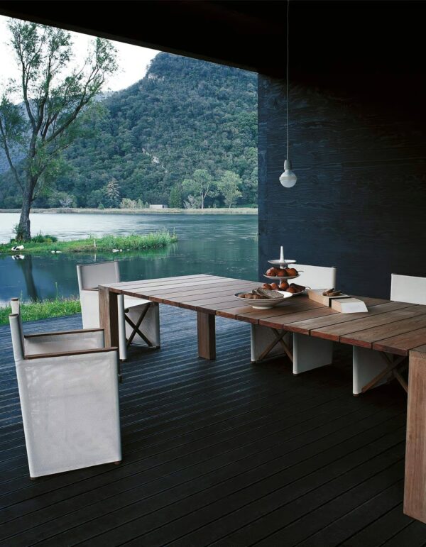 Rechteckiger Gartentisch aus Teakholz | RODA | Pier - Image 5