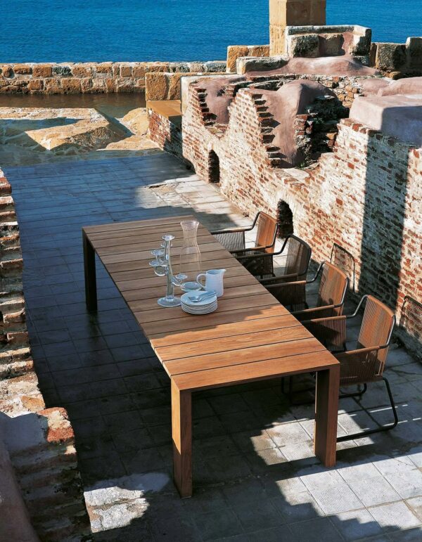 Rechteckiger Gartentisch aus Teakholz | RODA | Pier - Image 4