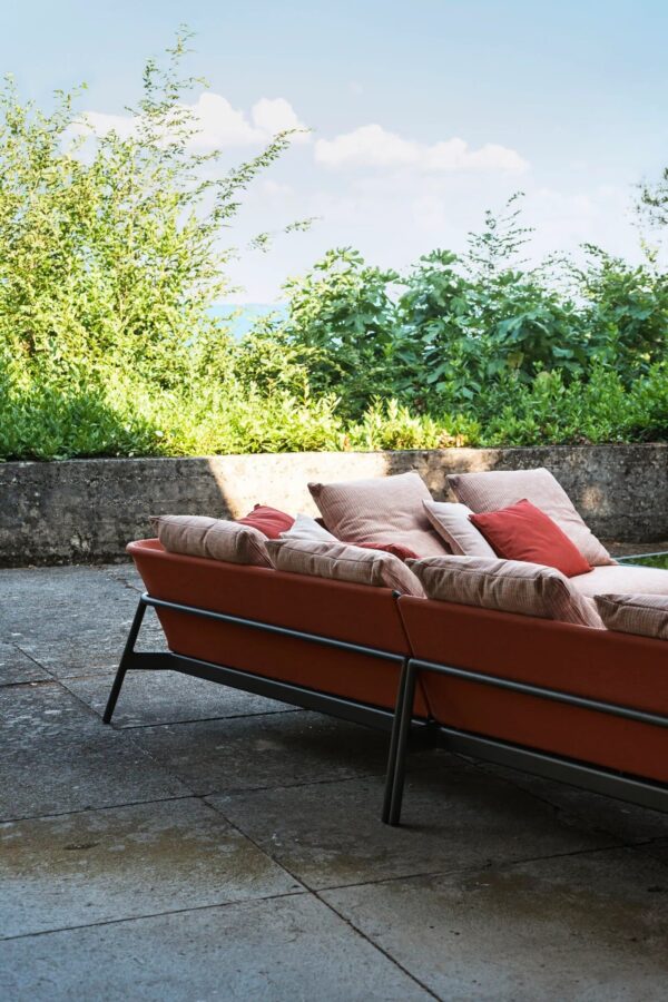 Modulares Garten Anbausofa aus Batyline® | RODA | Piper - Image 3