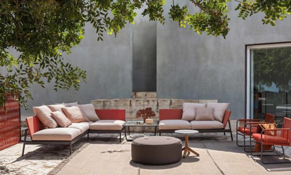 Modulares Garten Anbausofa aus Batyline® | RODA | Piper - Image 2