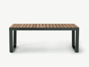 Rechteckiger ausziehbarer Gartentisch | RODA | Spinnaker