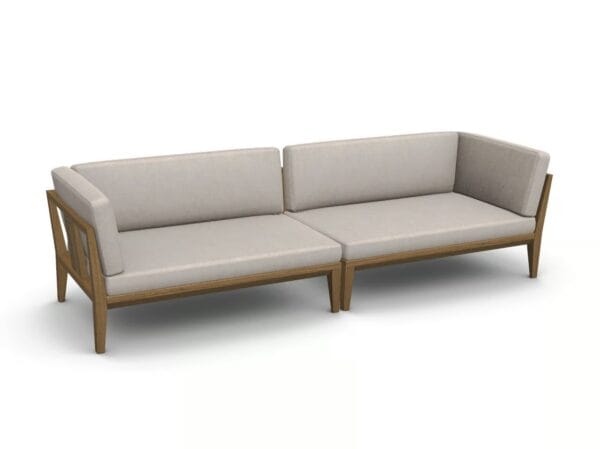 Gartensofa aus Teakholz | RODA | Teka