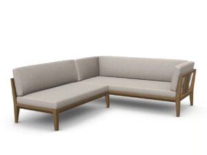 Garten Ecksofa aus Teakholz | RODA | Teka