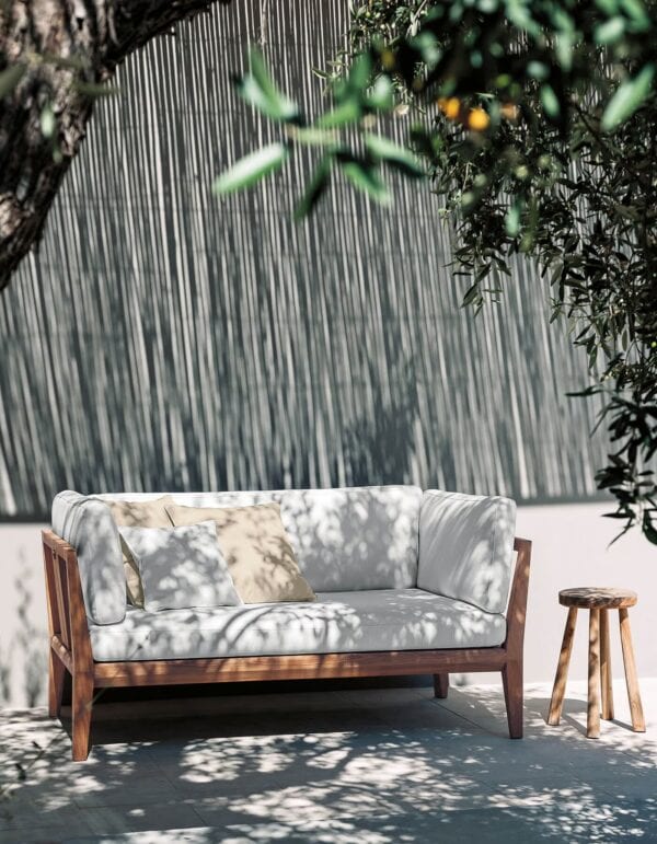 2-Sitzer Gartensofa aus Teakholz | RODA | Teka - Image 2