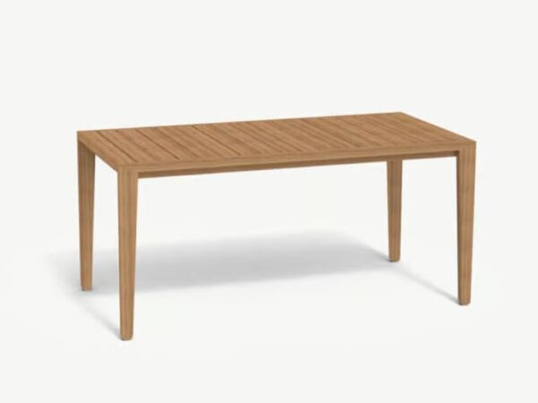 Rechteckiger Gartentisch aus Irokoholz | RODA | Zania