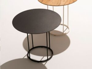 Runder Garten-Beistelltisch aus Aluminium | RODA | Zefiro