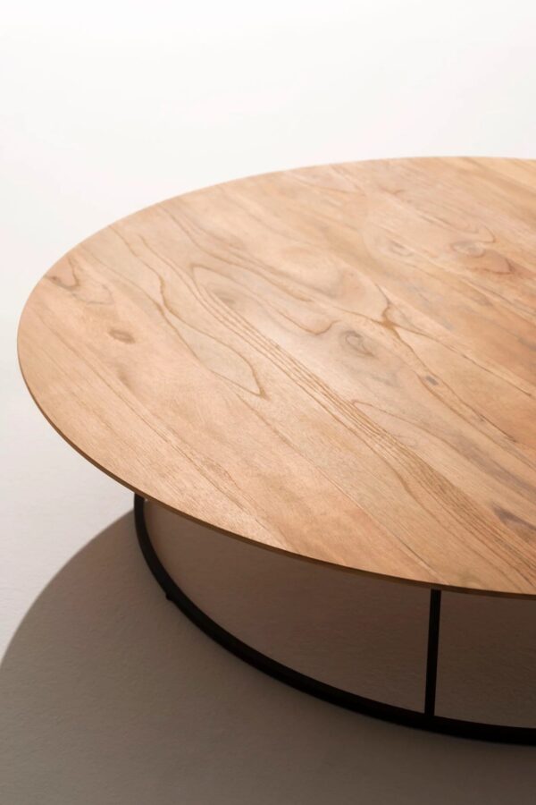 Niedriger runder Garten-Beistelltisch aus Aluminium | RODA | Zefiro - Image 6