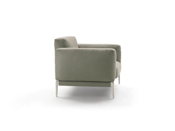 Sessel aus Stoff mit abnehmbarem Bezug mit Armlehnen | Flexform | Romeo - Image 2