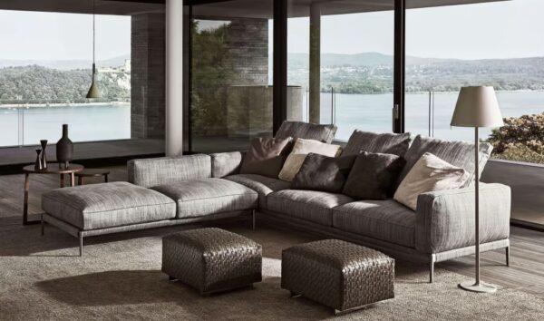 Sofa aus Stoff mit abnehmbarem Bezug | Flexform | Romeo - Image 8