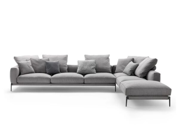 Sofa aus Stoff mit abnehmbarem Bezug | Flexform | Romeo - Image 9