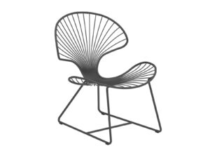 Mit Kufengestell Lounge Gartensessel aus Edelstahl | Royal Botania | Ostrea