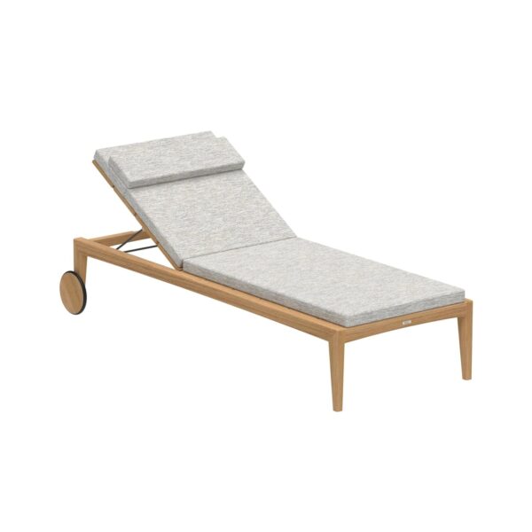 Gartenliege aus Teakholz mit Rollen | Royal Botania | Zenhit lounge - Image 3