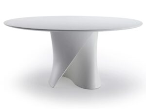 Runder Tisch aus Cristalplant® | MDF Italia