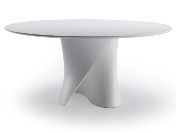 Runder Tisch aus Cristalplant® | MDF Italia