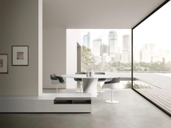 Runder Tisch aus Cristalplant® | MDF Italia - Image 3