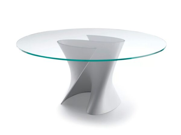 Runder Tisch aus Kristall | MDF Italia