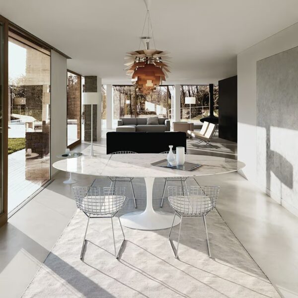 Ovaler Tisch aus Marmor | Knoll | Tulip - Image 10