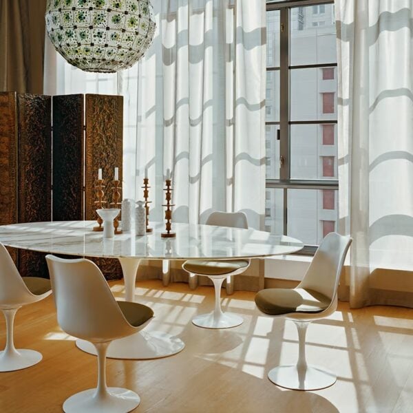 Ovaler Tisch aus Marmor | Knoll | Tulip - Image 11